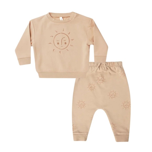 QUINCY MAE SWEATSHIRT & SWEATPANTS SET - SUNS - Picture 1 of 8